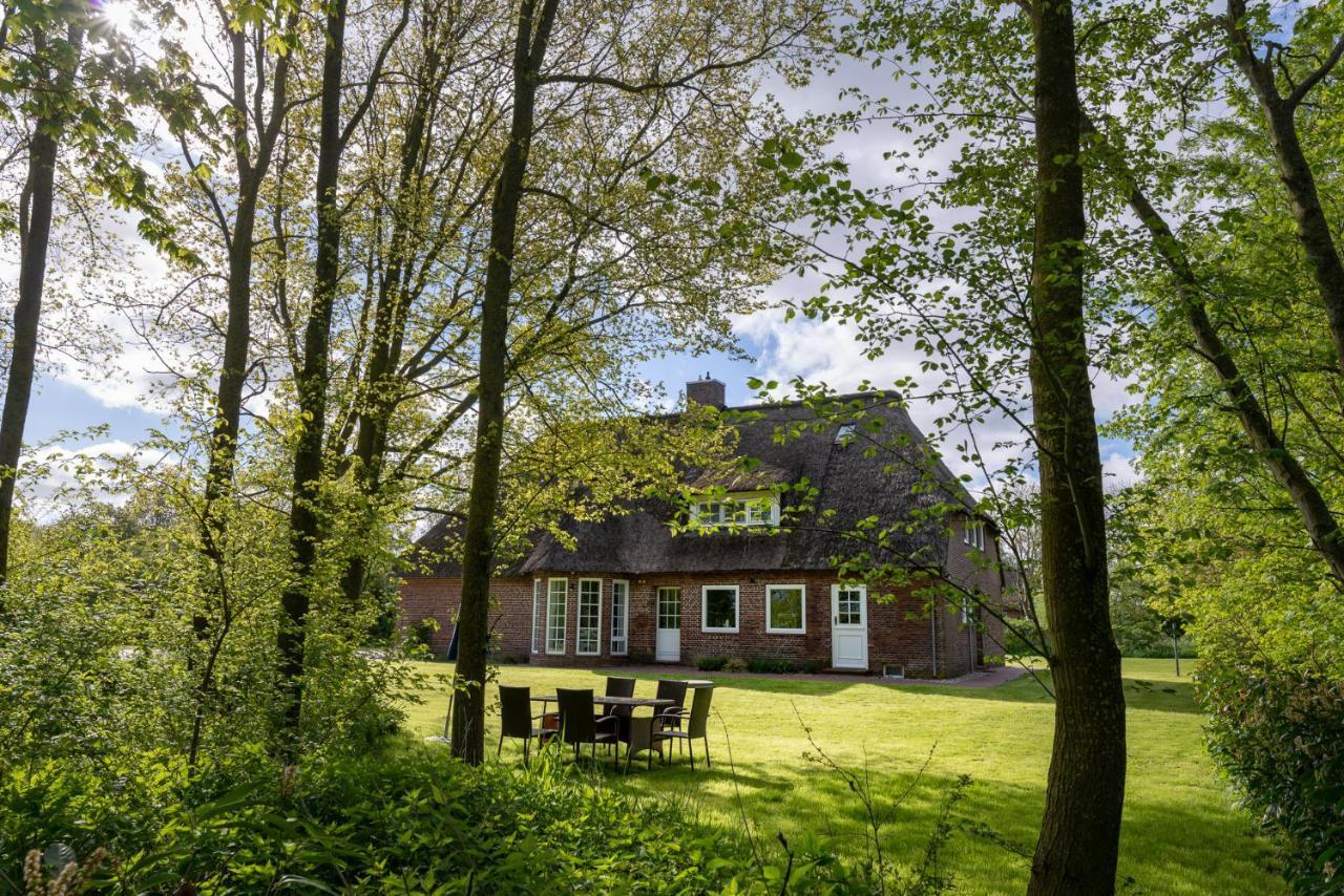 Alte Schule Unter Reet- Klassenzimmer Tumlauer Koog Exterior foto